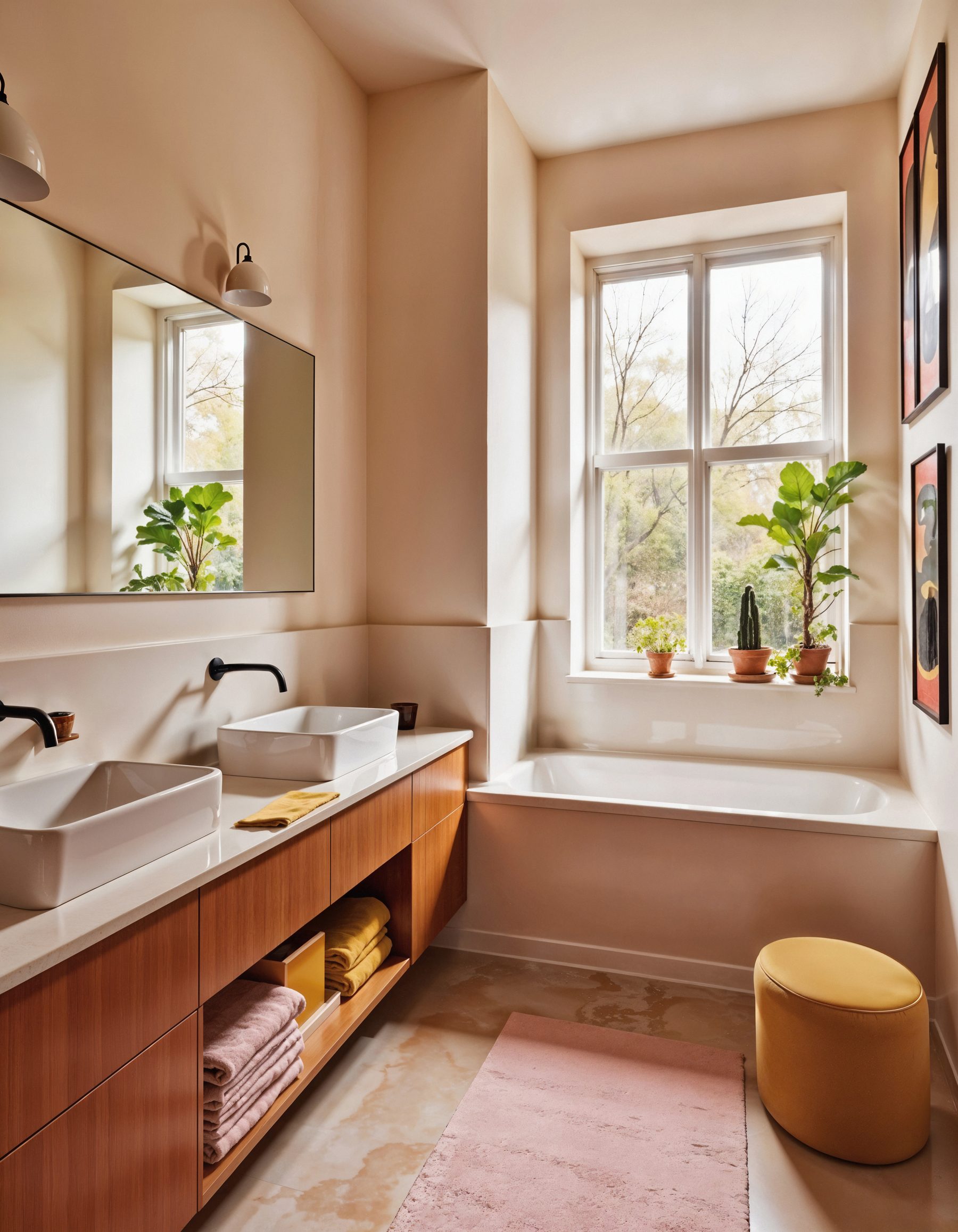 Renovated bathroom