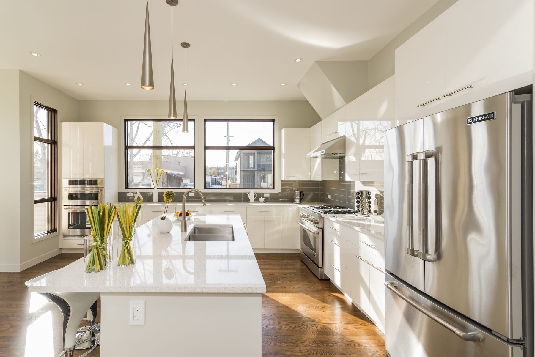 Renovated kitchen